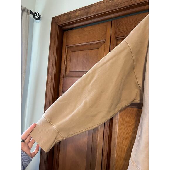 Aritzia's Tna Women's Cozy Fleece Boyfriend Oversized Hoodie Modern Taupe 3 (L) - Picture 5 of 11